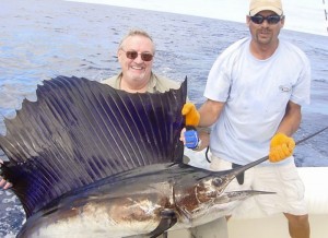 Sailfishing in Costa Rica